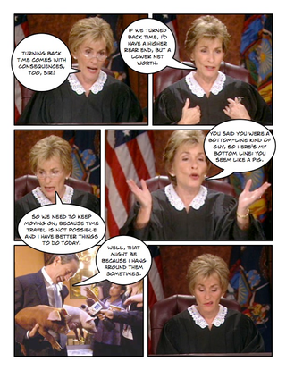 Illustration for article titled Comic Confrontations: Judge Judy Vs. Mark Sanford